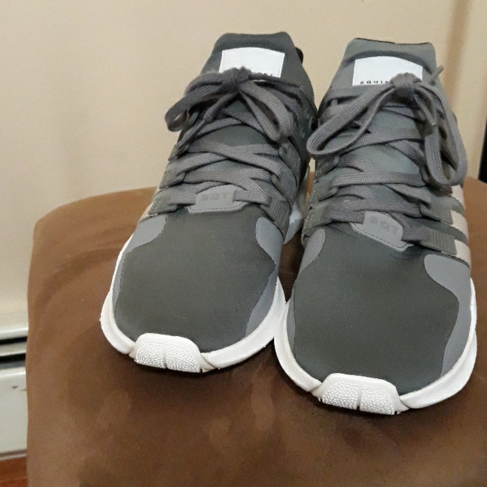 Comfortable sneakers for running.